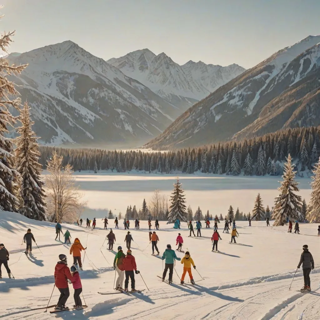 Zimowe sporty w górach -  inne aktywności na śniegu